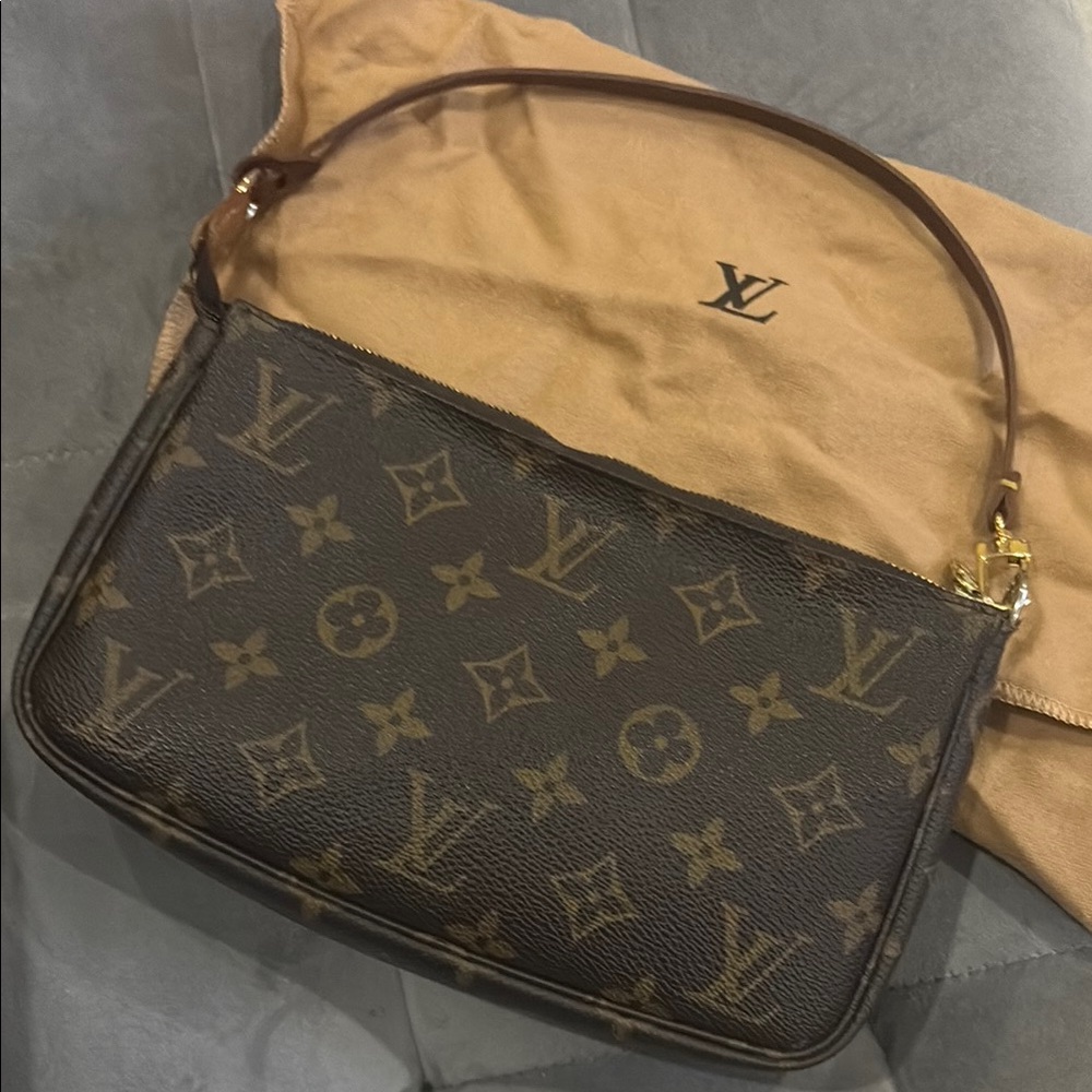 Louis Vuitton Brown Monogram Handbag